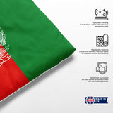Afghanistan Flag Cot Bed Duvet Cover Toddler Pillowcase Design Gift Custom Cosy