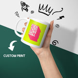 F*ck This Sh*t Rude Cheeky Funny Gift Coffee Tea Mug + Coaster Option Him Her