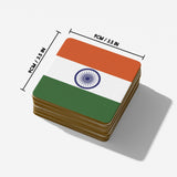 Indian Flag India Custom Printed Coffee Tea Mug Cup Set Coaster Gift Him Her