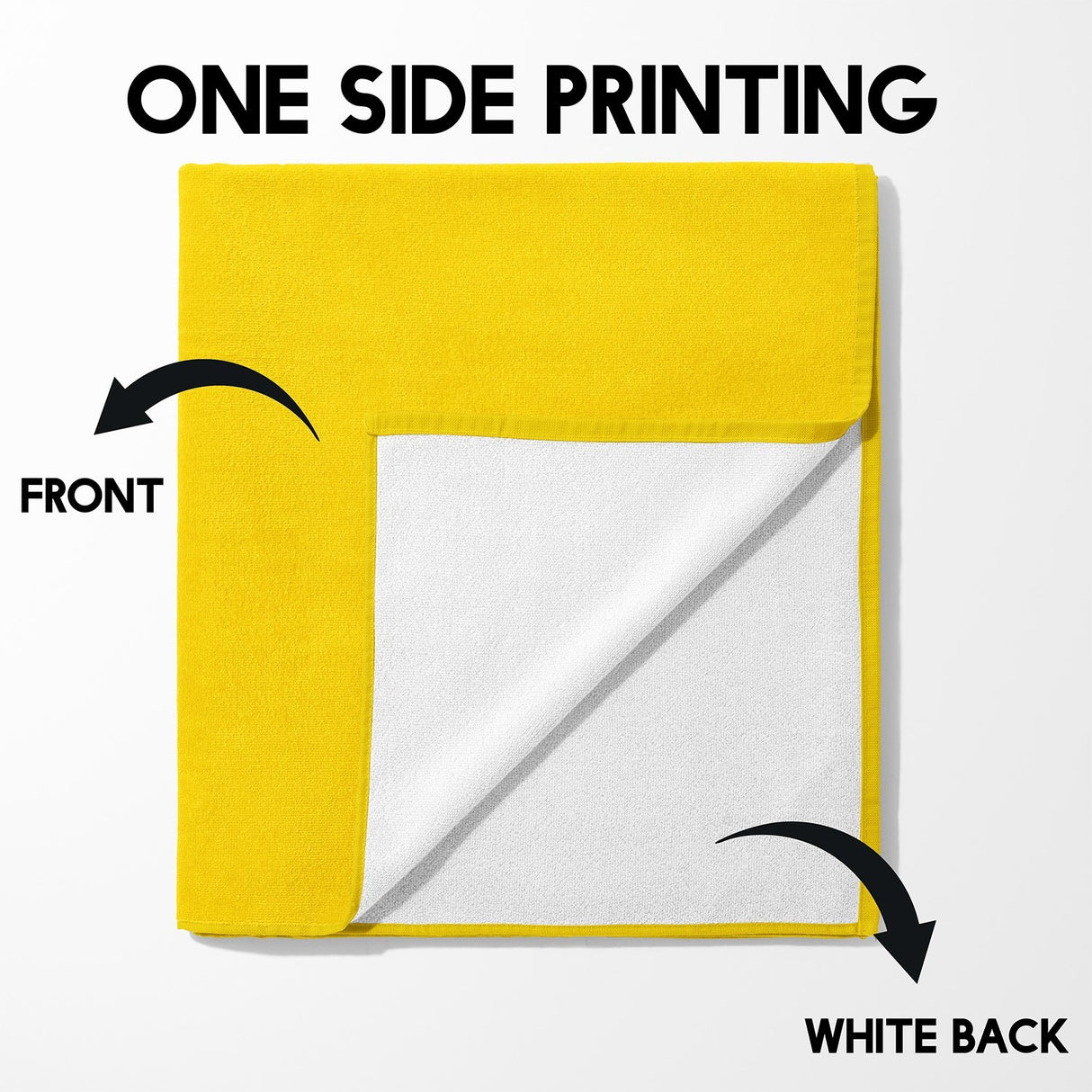 Ukraine Flag Patriotic Towel Highly Absorbent Beach Bath Sheet Soft Custom Gift