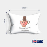 You Are My Cup Of Tea Personalised Cheeky Funny Love Couples Romantic Pillowcase