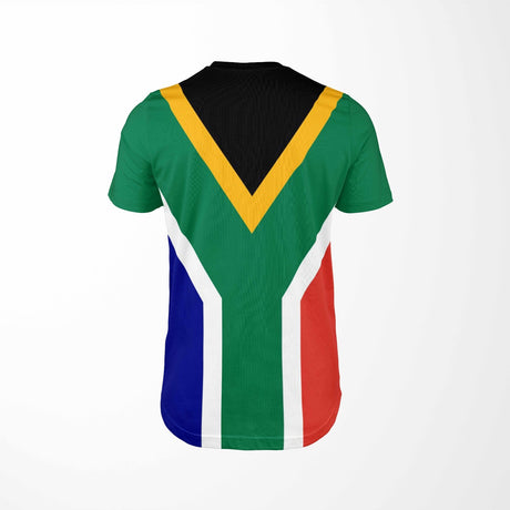 South Africa Flag Custom All-Over Printed Unisex T-Shirt Top Gift Patriotic Tee