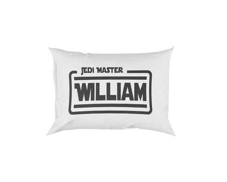 Jedi Star Wars Theme Inspired Personalised Name Soft Pillowcase Cover Gift