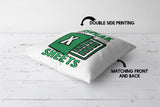 Freak In The Sheets Custom Colour Rude Funny Novelty Square Filled Cushion Decor
