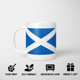 Scotland Flag Scottish Cross Custom Printed Coffee Tea Mug Coaster Gift Him Her