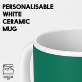 Bangladesh Flag Design Coffee Tea Mug Cup Set Coaster Gift Him Her Custom Print