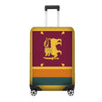 Sri Lanka Flag Suitcase Cover Travel - Gift Stretch Fit Luggage Protector Custom