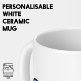 Personalised Any Name Urban Graffiti Novelty Coffee Tea Mug Coaster Gift Him Her