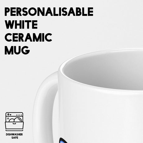 Personalised Any Name Urban Graffiti Novelty Coffee Tea Mug Coaster Gift Him Her