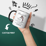 Unicorn Pee Glitter Heat Sensitive Magic Colour Changing Mug Novelty Drink Cup