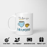Personalised Text Teariffic Novelty Printed Coffee Tea Mug Coaster Gift Him Her