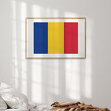 Romania Flag Patriotic Custom Wall Art - Poster Picture Print Decor Gift Home