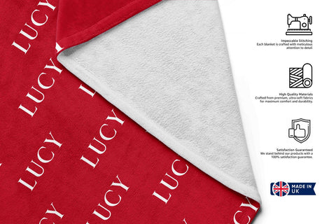 Personalised Name Customise Text Coloured Soft Highly Absorbent Beach Bath Sheet