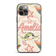 Cute Kawaii Sea Turtle Starfish Shells Ocean Custom Name Protective Phone Case Mobile Cover Durable Everyday Smartphone Shock Resistant