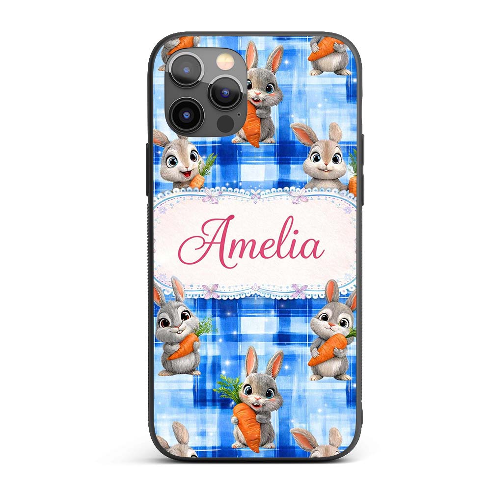 Watercolor Iridescent Beetle Butterfly Insect Custom Name Protective Phone Case Mobile Cover Durable Everyday Smartphone Shock Resistant