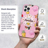 Summer Chihuahua Dog Sunglasses Kawaii Beach Icon Custom Name Protective Phone Case Mobile Cover Durable Everyday Smartphone Shock Resistant