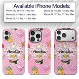 Summer Chihuahua Dog Sunglasses Kawaii Beach Icon Custom Name Protective Phone Case Mobile Cover Durable Everyday Smartphone Shock Resistant