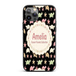 Cute Sea Turtles And Starfish Ocean Seamless Custom Name Protective Phone Case Mobile Cover Durable Everyday Smartphone Shock Resistant
