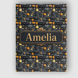 Personalised Name Classic Camera and Film Custom  Unique Gift Idea Elegant Feature Canvas Wall Art Print Decor Picture Ready to Hang