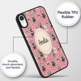 Cute Kawaii Coffee Maker Cups Milk Printed Design Custom Name Protective Phone Case Mobile Cover Durable Everyday Smartphone Shock Resistant
