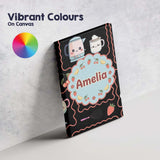 Personalised Name Cute Kawaii Mixer Appliance Custom Unique Gift Idea Modern Room Accent Canvas Wall Art Print Decor Picture Ready to Hang