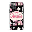 Cute Kawaii Appliances Mixer Toaster Seamless Custom Name Protective Phone Case Mobile Cover Durable Everyday Smartphone Shock Resistant