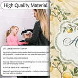 Vintage Lemon Blossom Branches Elegant Floral Citrus Garden  Personalised Custom Name Super Soft Fleece Blanket Bed Sofa Throw