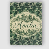Personalised Name Mystical Woodland River Custom  Unique Gift Idea Elegant Feature Canvas Wall Art Print Decor Picture Ready to Hang