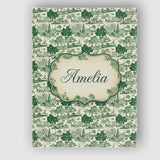 Personalised Name Elegant Garden Estate Custom  Unique Gift Idea Modern Room Accent Canvas Wall Art Print Decor Picture Ready to Hang