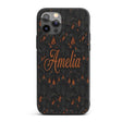 Dark Forest Wildfire Landscape with Burning Trees Custom Name Protective Phone Case Mobile Cover Durable Everyday Smartphone Shock Resistant