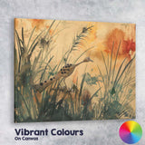 Watercolour Woodland Bird Nature Wildlife Painting Canvas Wall Art Print Decor Picture Ready to Hang