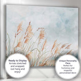 Delicate Pampas Grass Watercolour Botanical Landscape Canvas Wall Art Print Decor Picture Ready to Hang