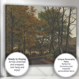 Rustic Woodland Farmyard Country Landscape Canvas Wall Art Print Decor Picture Ready to Hang