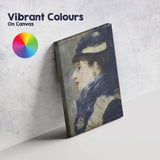 Elegant Victorian Lady Portrait Impressionist Oil Painting Canvas Wall Art Print Decor Picture Ready to Hang
