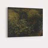 Lush Green Waterside Foliage Botanical Nature Study Canvas Wall Art Print Decor Picture Ready to Hang