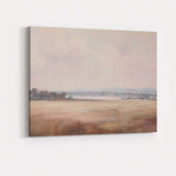 Muted Pastel Countryside Field Landscape Canvas Wall Art Print Decor Picture Ready to Hang