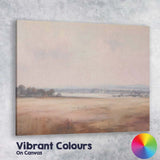 Muted Pastel Countryside Field Landscape Canvas Wall Art Print Decor Picture Ready to Hang