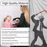 Businessman Drawing Rising Red Graph Children Silhouette, Artistic Comfortable Everyday Comfort - Super Soft Fleece Blanket Bed Sofa Throw
