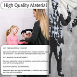 Monochrome Music Duo Urban Performance Graffiti, Bedroom Living Room Accent, All Season Comfort - Super Soft Fleece Blanket Bed Sofa Throw