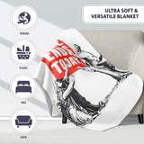 Sale Ends Today Crowd Satirical Monochrome Art, Lightweight Warm Gift, Comfortable Everyday Use - Super Soft Fleece Blanket Bed Sofa Throw