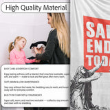 Sale Ends Today Crowd Satirical Monochrome Art, Lightweight Warm Gift, Comfortable Everyday Use - Super Soft Fleece Blanket Bed Sofa Throw