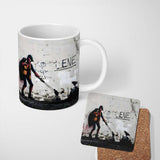 Street Hero Casting Web at Litter Urban Graffiti 11oz Ceramic Coffee Tea Mug White Large Handle