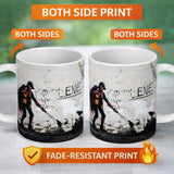 Street Hero Casting Web at Litter Urban Graffiti 11oz Ceramic Coffee Tea Mug White Large Handle