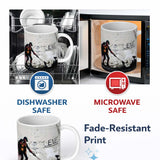Street Hero Casting Web at Litter Urban Graffiti 11oz Ceramic Coffee Tea Mug White Large Handle