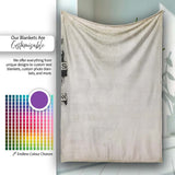 Masked Woman Motivational Quote Beige Urban Stencil, All Season Comfort, Modern Interior Accent - Super Soft Fleece Blanket Bed Sofa Throw