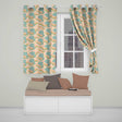 Cute Rainbow Dolphin  Cartoon Animal Pattern  Readymade Eyelet Ring Top Thermal 100% Blackout Curtains