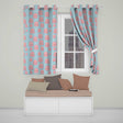 Cute Pink Octopus  Cartoon Sea Animal Pattern  Readymade Eyelet Ring Top Thermal 100% Blackout Curtains