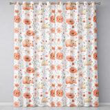 Bear Floral Woodland Nursery   Watercolour  Readymade Eyelet Ring Top Thermal 100% Blackout Curtains