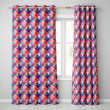 Colourful Liquid Marble Swirl Pink Purple Orange Abstract  Readymade Eyelet Ring Top Thermal 100% Blackout Curtains