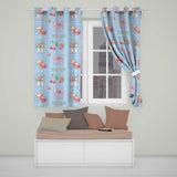 Strawberry Cherry Bow Daisy Cherry   Pink  Coquette Floral Design  Readymade Eyelet Ring Top Thermal 100% Blackout Curtains
